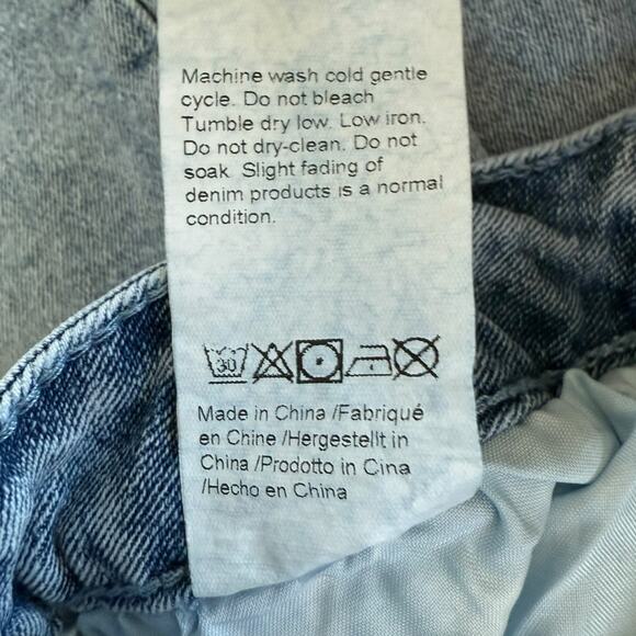 Denim Maxi Skirt Stretch Jean Skirt Size Small - Picture 11 of 13